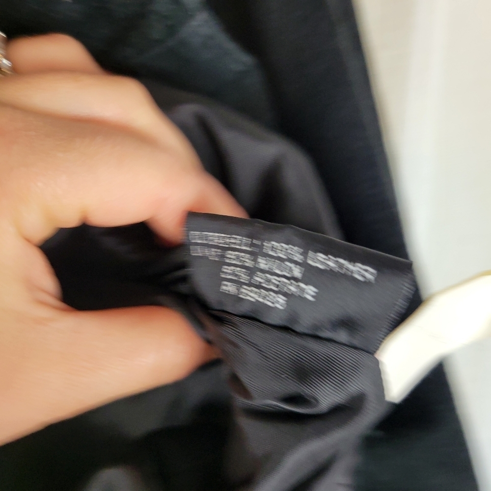 Wilsons Leather‎ Vintage Suede Cropped Jacket Black Size Extra Small - Picture 8 of 11